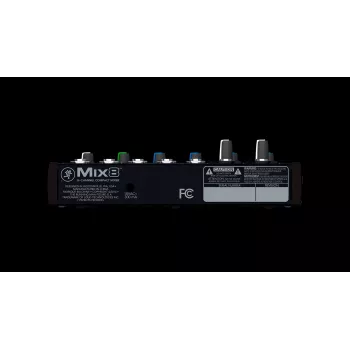 Mixer Mackie Mix8 — 8-kanaliga kompaktne analoogmikser, 20–30000 Hz, 3800 Ω mikrofoni sisend, 198×244×53 mm