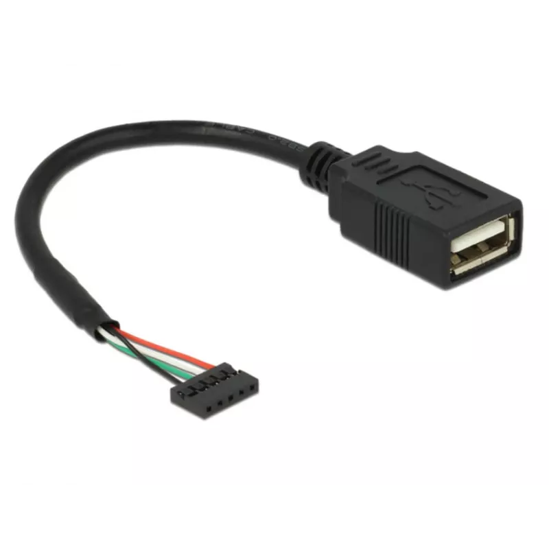 USB-kaabel DeLOCK 84831 USB 2.0 0.15 m must