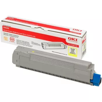Toner OKI 43487709 kuni 6000 lehekülge kollane