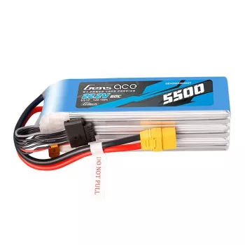 Aku Gens Ace G-Tech 5500mAh 22.2V 60C 6S1P LIPO XT90 pistikuga