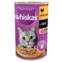 Niiske kassitoit Whiskas 400 g — kanamaitsega, täiskasvanud kassidele, purk