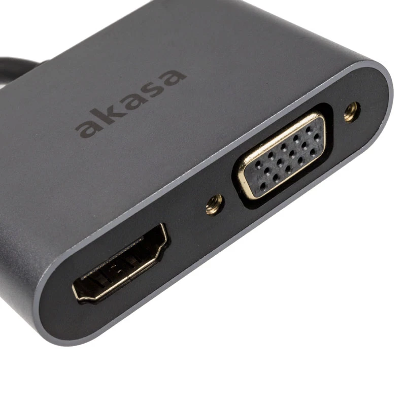 Adapter USB USB-C Akasa AK-CBCA23-18BK