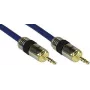 Stereo jack-kaabel Kindermann K-99950P — 3,5 mm, 10 m