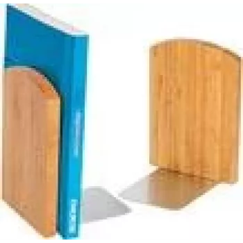 Raamatutugi WEDO 61 1207 — bambus, pruun, 120×117×172 mm (paar)