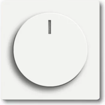 BUSCH JAEGER Bedienelement für Drehdimmer -102 UPstudioweiß matt 6540-884-102