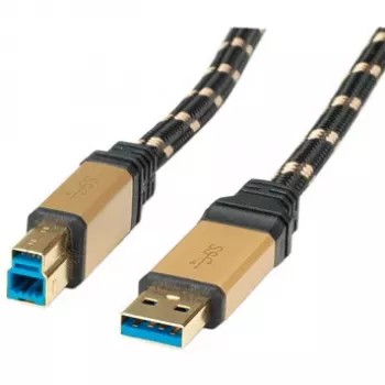 USB 3.0 kaabel ROLINE GOLD tüüp A M - B M 3,0 m
