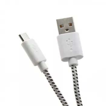 Sbox USB-1031W USB->Micro USB 1M valge