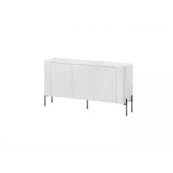 Kummut cama meble VERA 150x40x80 cm, mattvalge, puitlaastplaat, 16 mm raam