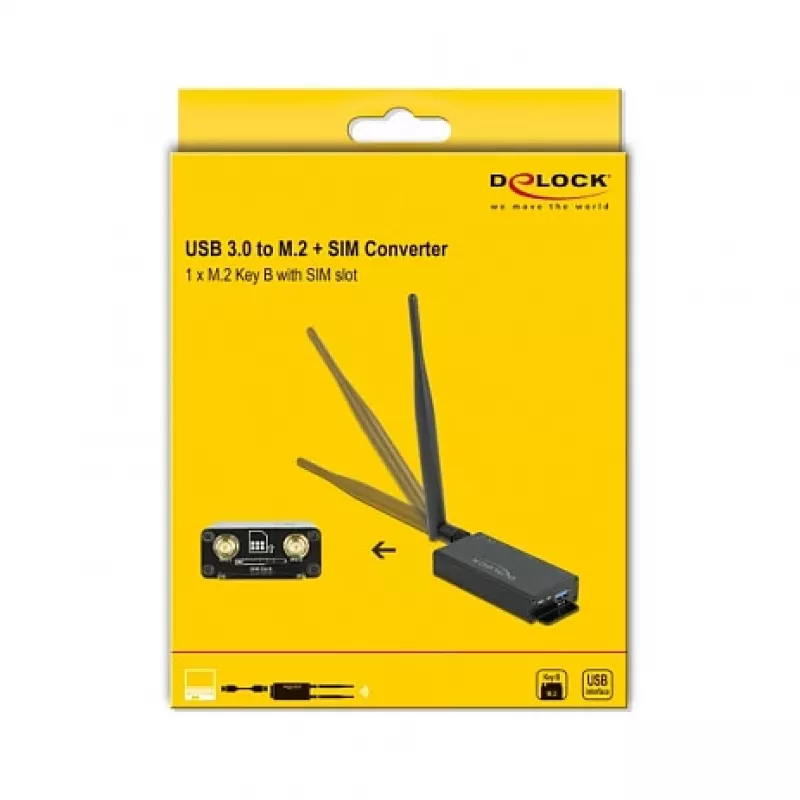 Liidesekaart DeLOCK 63172 M.2 USB 3.2 Gen 1