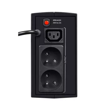 Katkematu toiteallikas EVER DUO 350 AVR, line-interactive torn-UPS, 0,35 kVA (245 W), 2x C13 pistikupesa, 12 V 5 Ah VRLA aku