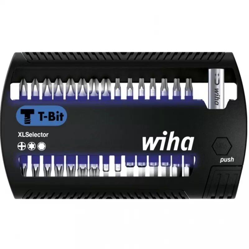 WIHA 41830 - Bit-Set XLSelector, 31-osaline segakomplekt, 25 mm, T-Bit (41830)