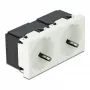 Seinapistikupesa DELOCK 81423 — CEE 7/3, 16 A, 250 V, valge, ABS/PC, 45×90 mm