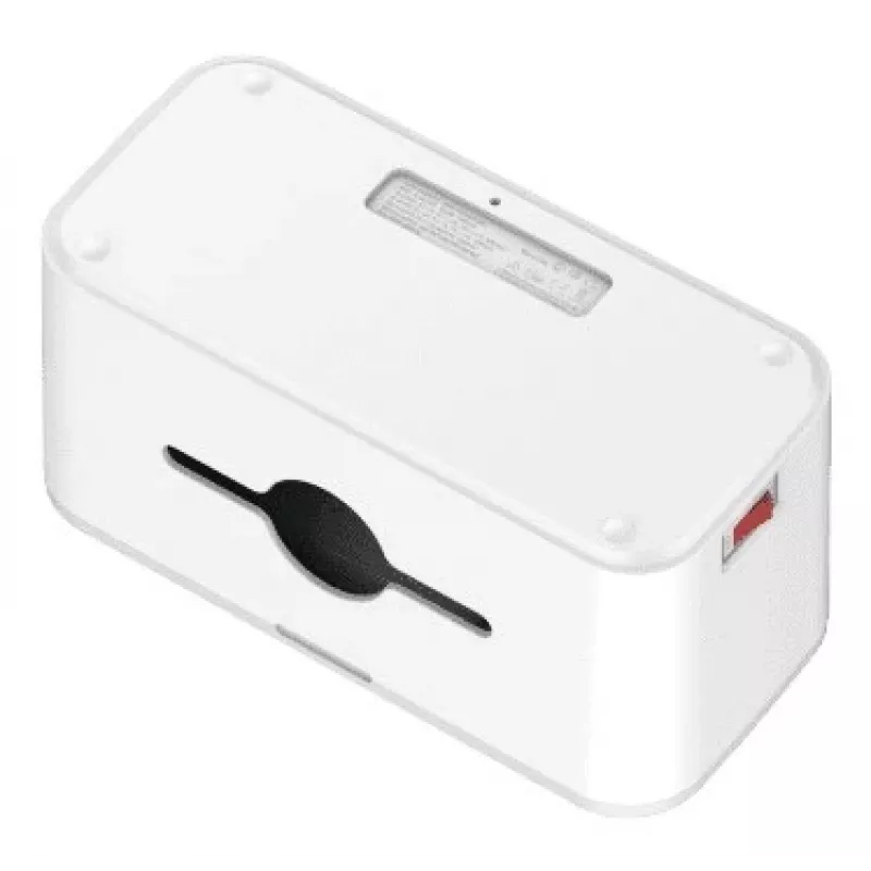 Energizer EPB2500W03EU — 2 m kaabel, 5 vahelduvvoolu pistikupesa, 2500 W, siseruumidesse, valge