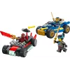 Ehitusklotsid Ninjago 71840 Võidusõiduduo Rogue vs Drix