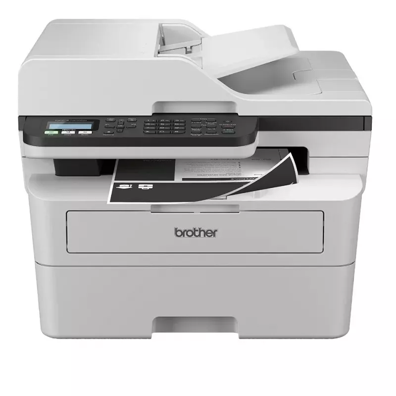 Multifunktsionaalne printer Brother MFC-B7800DN — monokroomne laserprinter, A4, dupleks, Wi‑Fi, Ethernet, 34 lk/min, 4,57 cm LCD