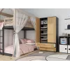 Topeshop SZAFA MALWA AN/AR K bedroom wardrobe/closet 5 shelves 2 uks(s)