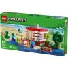 Ehitusmänguasi LEGO Minecraft komplekt 21275 TNT džunglimaja, 287 tükki, 2 minifiguuri, vanus 8+