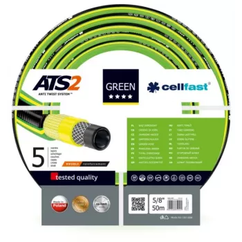 CELLFAST AIAVOOLIK ROHELINE ATS2 SUURUS: 5/8 PIKKUS: 50m