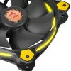 Thermaltake Riing 14 LED 140mm korpuse ventilaator Must/Kollane