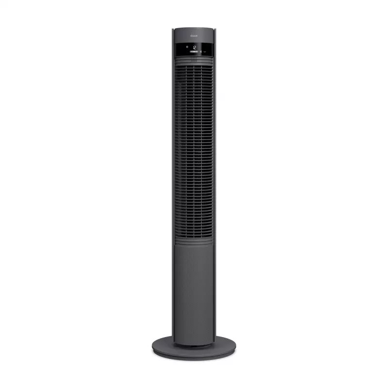 Duux Fan | Elevate | Tower Fan | Gray | Diameter 29 cm | Number of speeds 12 | Oscillation | 4-40 W