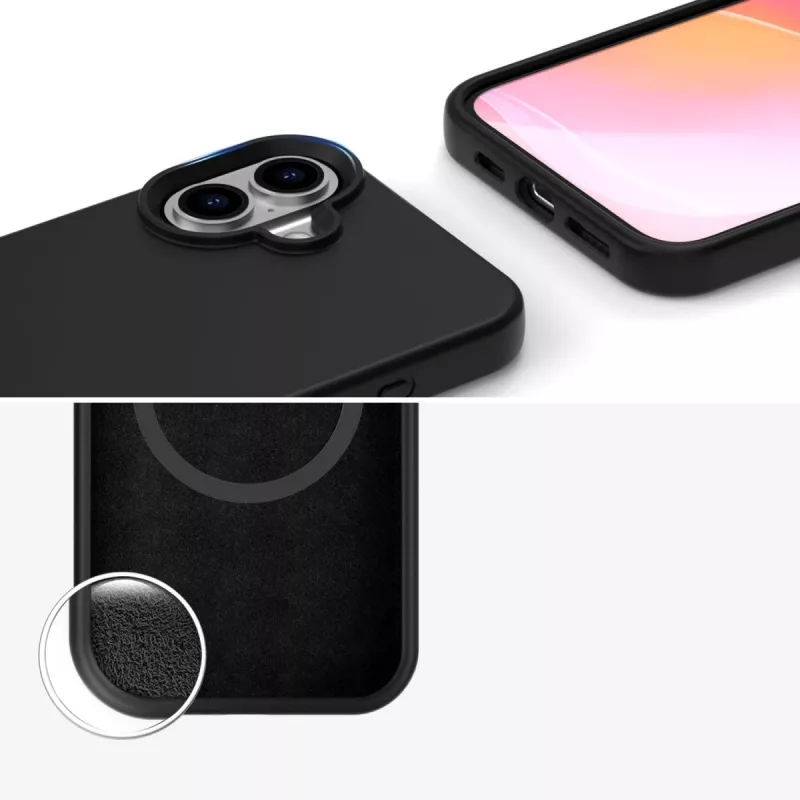 4smarts Silicone Case Cupertino Apple iPhone 16 MagSafe-ühilduv
