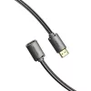 HDMI-kaabel Vention AHCBD 0,5 m, HDMI tüüp A-pistik - HDMI tüüp A-pesa, HDMI 2.0, kuldkontaktid, must