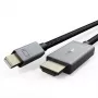 Mini DisplayPort-HDMI-kaabel CABLETIME — 1,8 m, 4K@30Hz