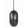 Juhtmega täissuuruses klaviatuur koos hiirega Gembird KBS-UML-01 — USB, QWERTY US, 104 klahvi, must