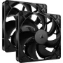 Corsair RS140 140mm korpuse ventilaator 2 tk komplekt Must