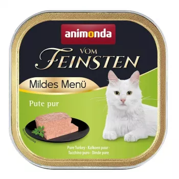Märgtoit kassidele animonda Vom Feinsten Mildes Menu Türgi 100 g kotike, monoproteiin, täiskasvanud, 81% niiskust