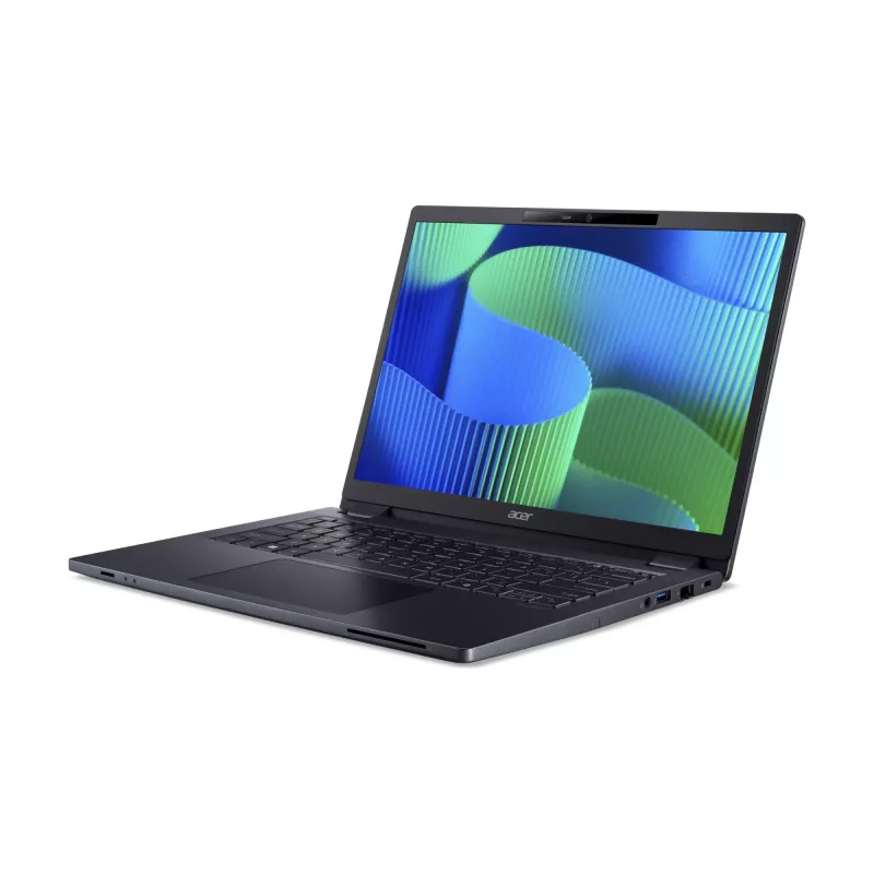 Acer TravelMate TMP414-53-G2-TCO-585Q | Sinakashall | 14 tolli | WUXGA | 1920 x 1200 pikslit | Intel Core 5 | 120U | 16 GB | DDR5 | SSD 256 GB | Intel Iris Xe
