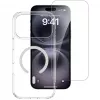 4smarts 360° Premium Protection kaitsekomplekt Apple iPhone 17 Pro Max jaoks, MagSafe-ühilduv, läbipaistev