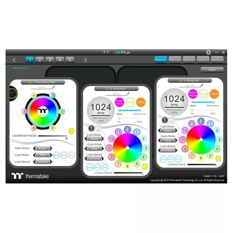 All-in-one vedelikjahuti Thermaltake Floe DX RGB 360