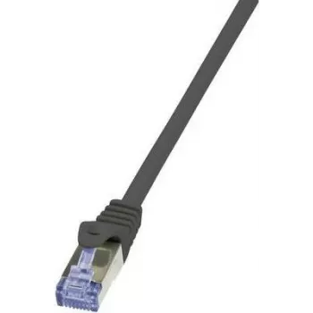 LogiLink PrimeLine – paigalduskaabel – RJ-45 (I) RJ-45 (I) – 20 m – SFTP, PiMF – Cat.7 toorkaabel – halogeenivaba, vormitud, takerdumisvaba – must