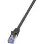 LogiLink PrimeLine – paigalduskaabel – RJ-45 (I) RJ-45 (I) – 20 m – SFTP, PiMF – Cat.7 toorkaabel – halogeenivaba, vormitud, takerdumisvaba – must