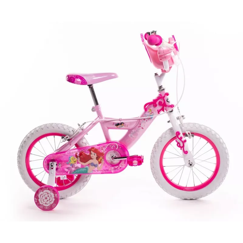 Lastejalgratas HUFFY Disney Princess, 14-tollised rattad, mudel 24371W
