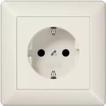 JUNG AS 1520 - CEE 7/3 - Elevandiluu - termoplast - 250 V - 16 A