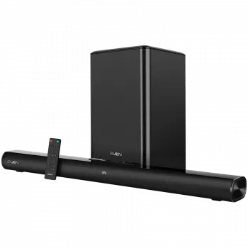 Soundbar SB-2200D, must (300W, DolbyDigital, Bluetooth, HDMI, RC, optiline, USB, ekraan, juhtmeta bassikõlar)