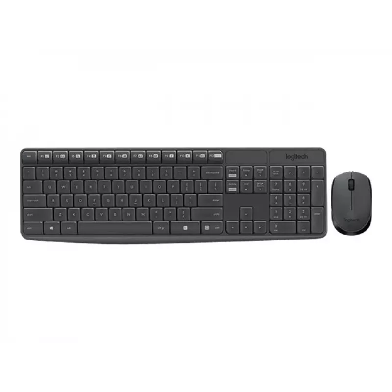 Juhtmevaba klaviatuuri ja hiire komplekt Logitech MK235