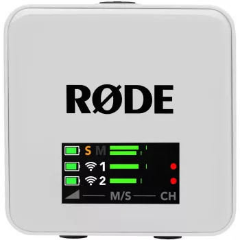 RØDE Wireless GO III Valge - juhtmevaba mikrofonsüsteem (valge)