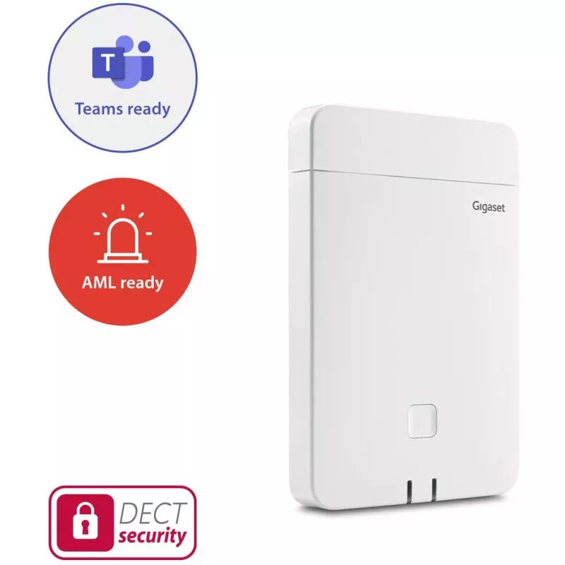 DECT-baasjaam Gigaset PRO N870 SPK PRO — juhtmevaba ühenduvus, suure jõudlusega mitmeelemendiline DECT-süsteem