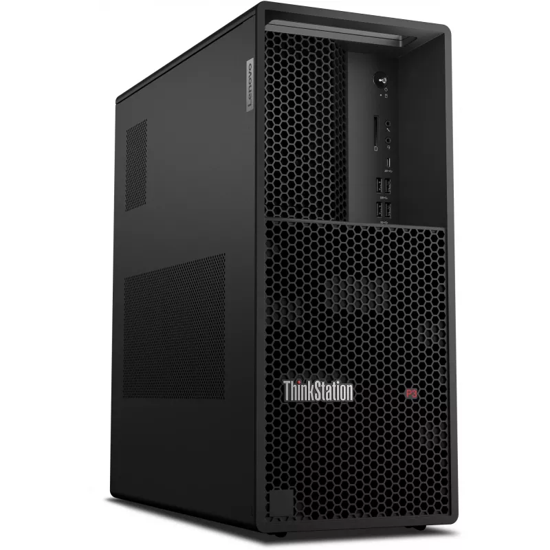 Lenovo ThinkStation P3 Tower Gen 2 Intel Core Ultra 5 245K 32 GB DDR5-SDRAM 512 GB SSD Windows 11 Pro tööjaam Must