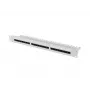 Jaotuspaneel 24 porti 1U 19 inch CAT.5e UTP kaablikorraldajaga hall LANBERG