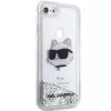 Karl Lagerfeld | Originaalkohver IPHONE SE 2022/SE 2020/7/8 Karl Lagerfeld kõvakohver sädelev Choupette pea (KLHCI8LNCHCS)