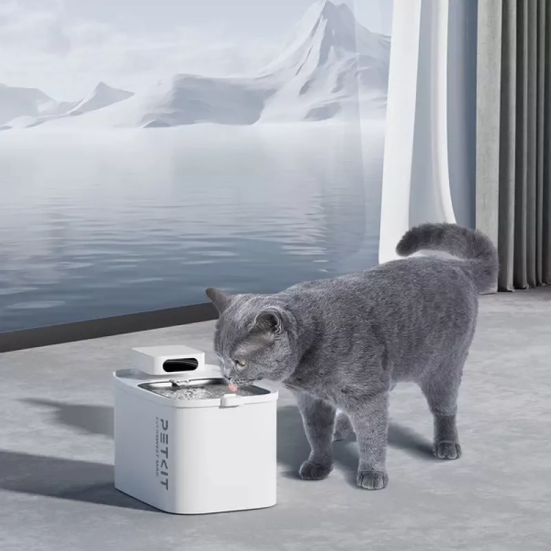 PETKIT joogipurskkaev Eversweet Max UVC — 3 L maht, toidukõlblik ABS, valge
