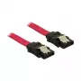 SATA-kaabel DeLOCK 84301 0,7 m punane