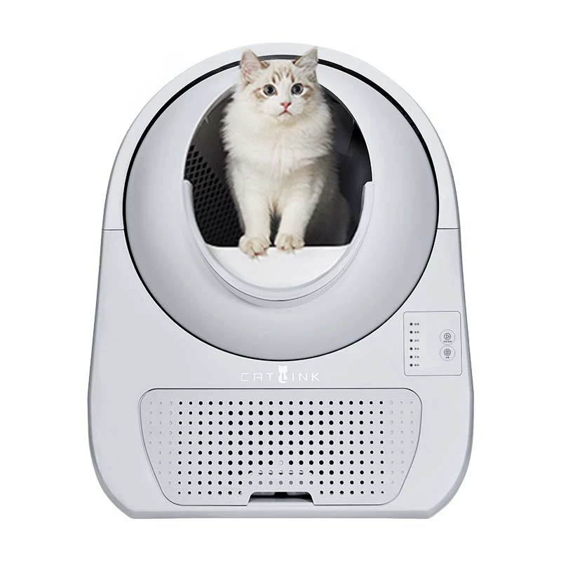 Isepuhastuv kassiliivakast Catlink Scooper Young, hall — 13 L, 600×580 mm, 12 V adapter
