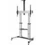 SpeaKa Professional SP-6646944 Hoidik siltkuvaritele 2,54 m (100 ) Must - Hõbe (SP-6646944)