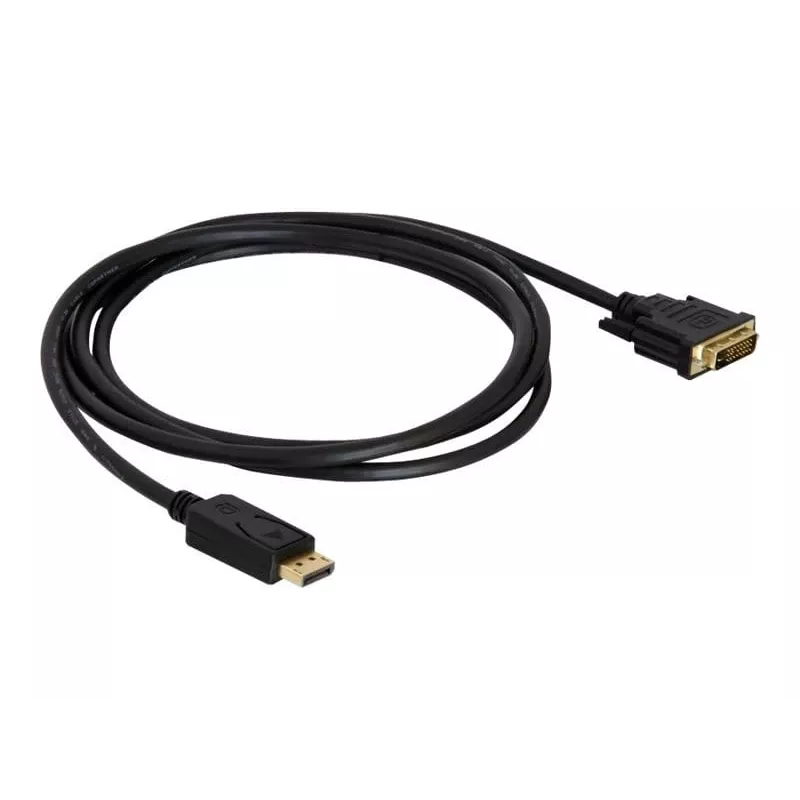 DisplayPort–DVI 24+1 kaabel m/m 5 m DeLOCK