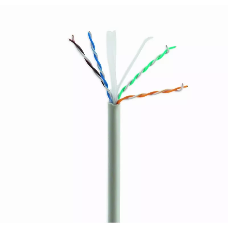 Võrgukaabel Gembird UPC-6004SE-SOL Cat6 RJ-45 trumlil, 100 m, hall
